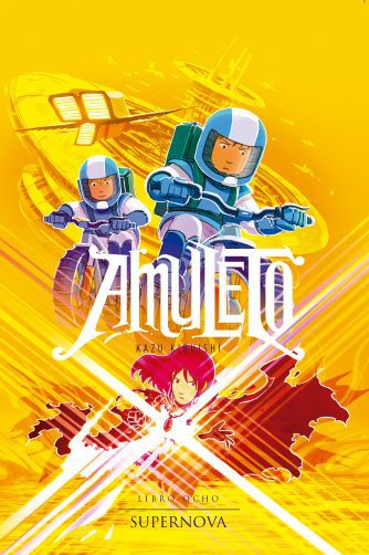 <strong>AMULETO 8. SUPERNOVA</strong><br>Kazu Kibuishi<br> <a class="edits" href="https://distribucionbyr.com.ar/editoriales/Comun">Común</a>