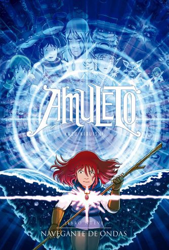 <strong>AMULETO 9. EL NAVEGANTE DE ONDAS</strong><br>Kazu Kibuishi<br> <a class="edits" href="https://distribucionbyr.com.ar/editoriales/Comun">Común</a>
